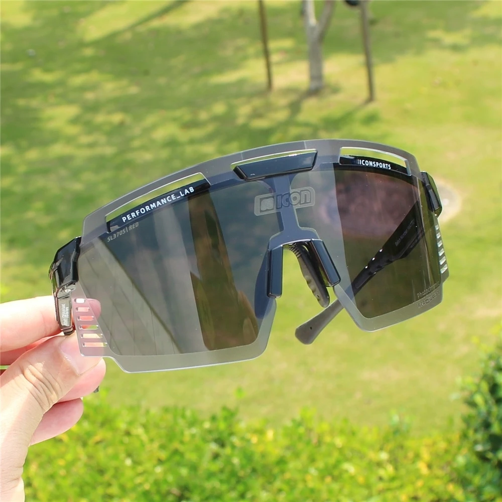 Photochromic Cycling Glasses Outdoor Sports Sunglasses Men MTB Bicycle Goggles Women Road Mountain Bike Eyewear Eyeglass