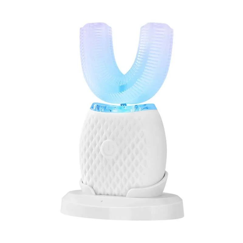 Portable U-Shaped Electric Toothbrush Generation II Sonic Oral Cleaner with Soft Bristles for Baby and Adult Whitening