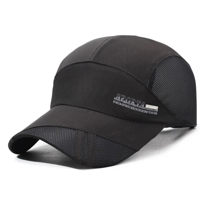 Unisex Outdoor Sports Quick-Dry Mesh Cap - Summer Sun Protection Baseball Cap