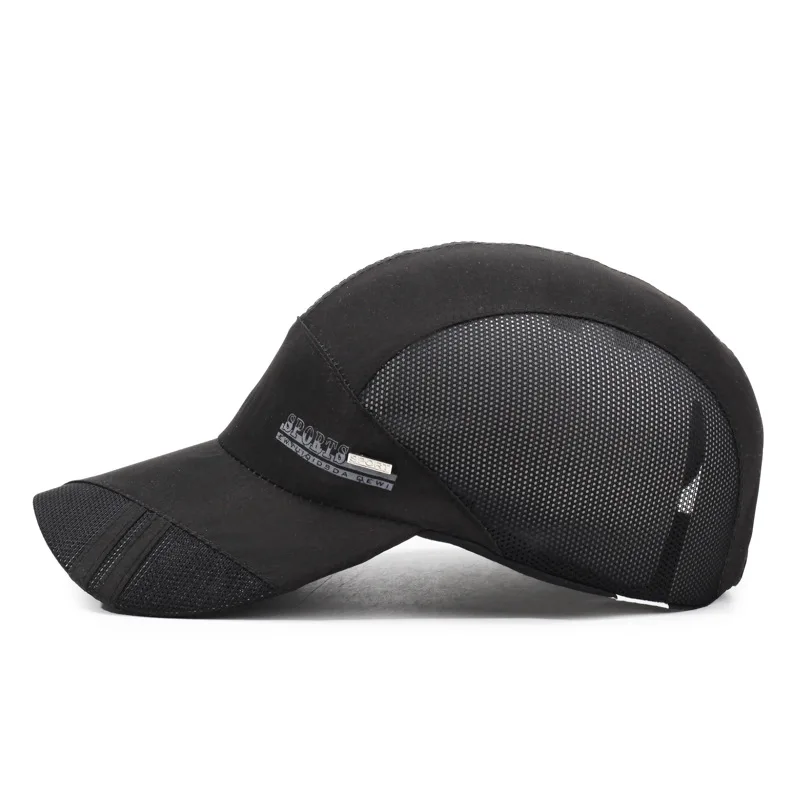 Unisex Outdoor Sports Quick-Dry Mesh Cap - Summer Sun Protection Baseball Cap