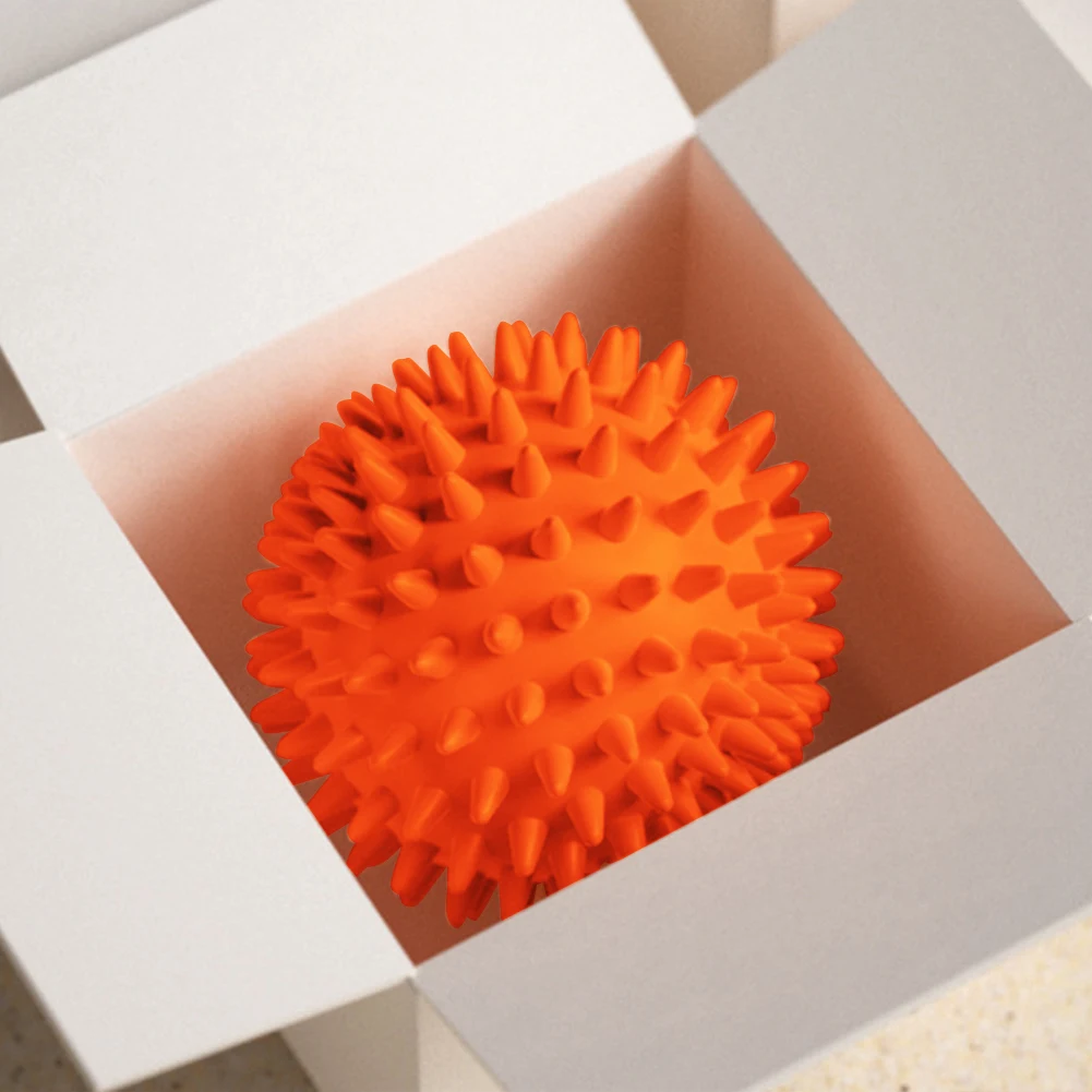 Foot Massage Ball With Spikes Pilates Yoga Sports Fitness Muscle Relaxation Massage Ball Plantar Fasciitis Therapy Ball for Hand