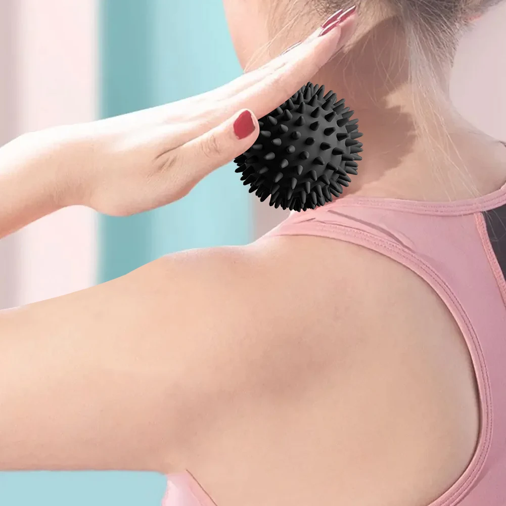 Foot Massage Ball With Spikes Pilates Yoga Sports Fitness Muscle Relaxation Massage Ball Plantar Fasciitis Therapy Ball for Hand
