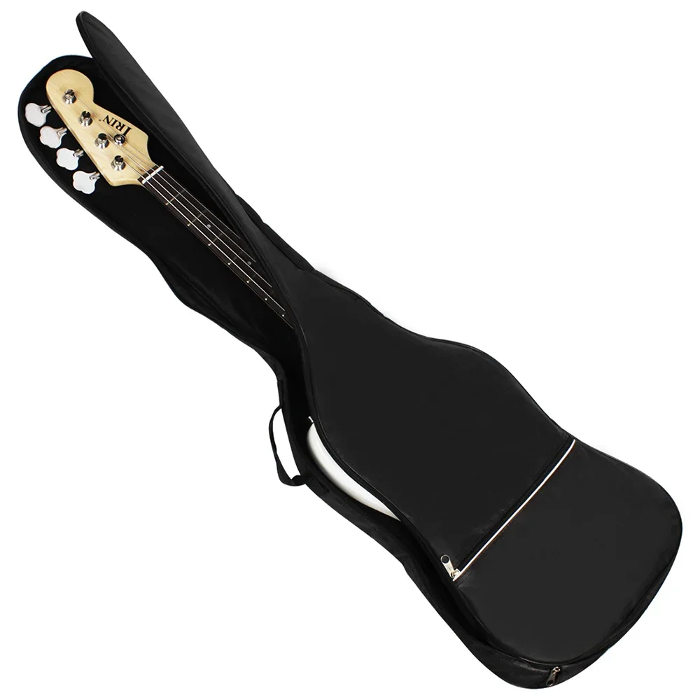 Bass Bag Guitar Oxford Cloth Waterproof Backpack Double Shoulder Straps Padded Soft Case Stringed Bass Instrument Accessories