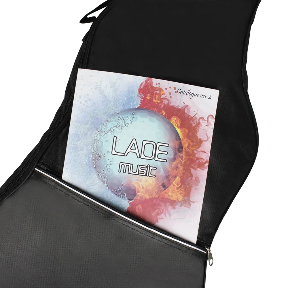 Bass Bag Guitar Oxford Cloth Waterproof Backpack Double Shoulder Straps Padded Soft Case Stringed Bass Instrument Accessories