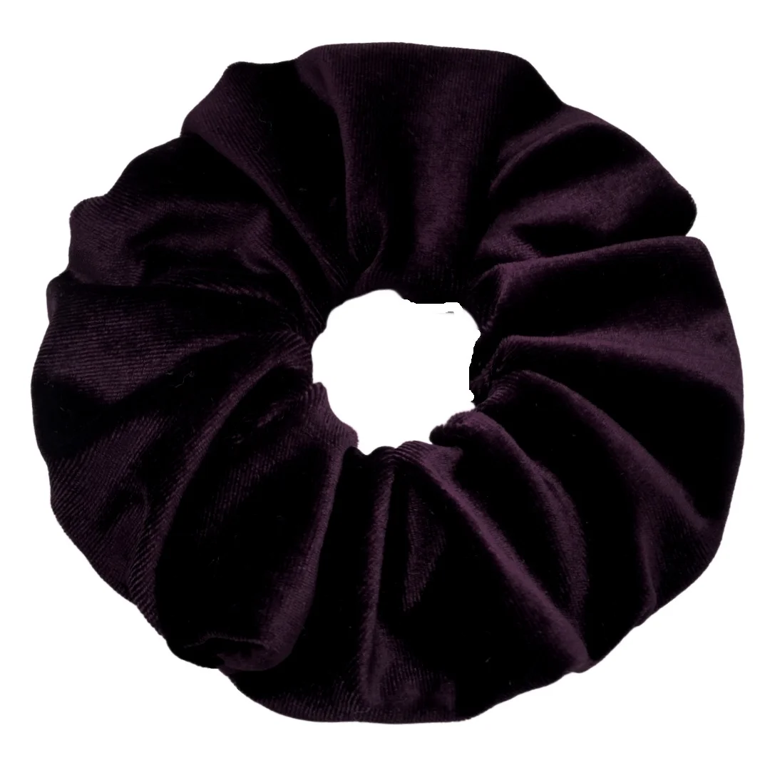 16cm Fashion Oversized Velvet Scrunchies for Women Korean Elastic Hair Ties Ponytail Holder Chouchou Cheveux Femme Headwear