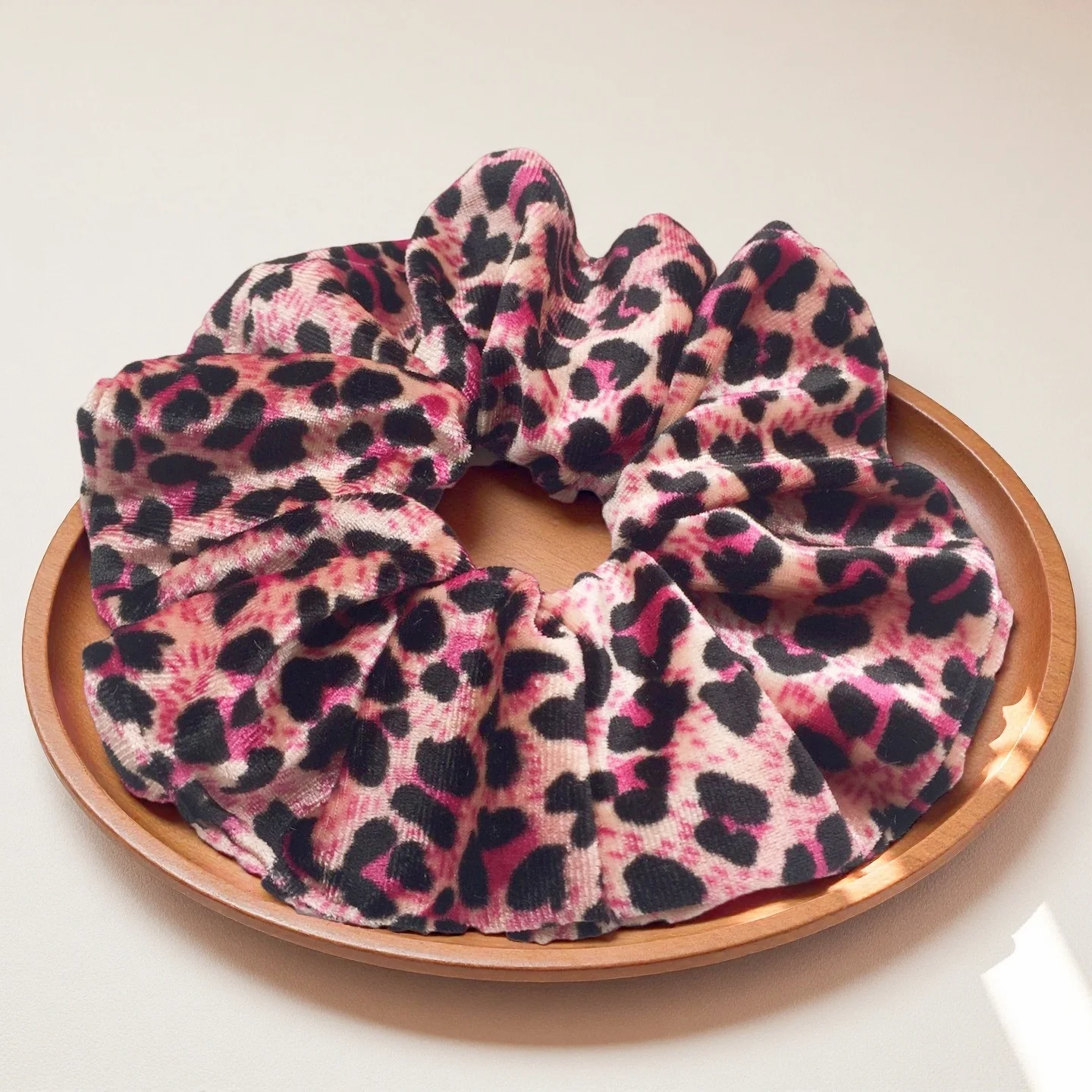16cm Fashion Oversized Velvet Scrunchies for Women Korean Elastic Hair Ties Ponytail Holder Chouchou Cheveux Femme Headwear