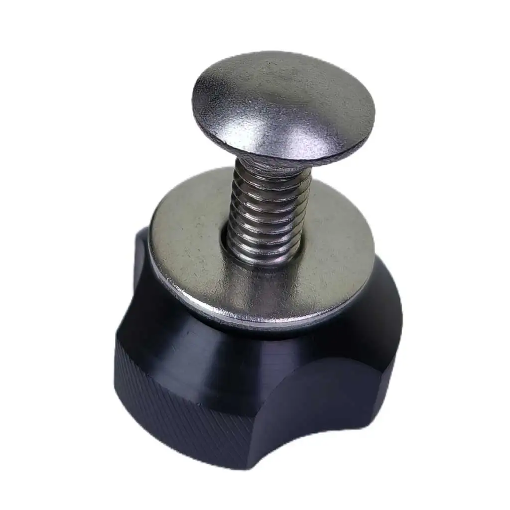 1/2Pcs Scuba BCD Wing Hand Knob Quick Release Stainless Steel Thumb Screw for Dive Backplate Wing Tank Attachment Systems