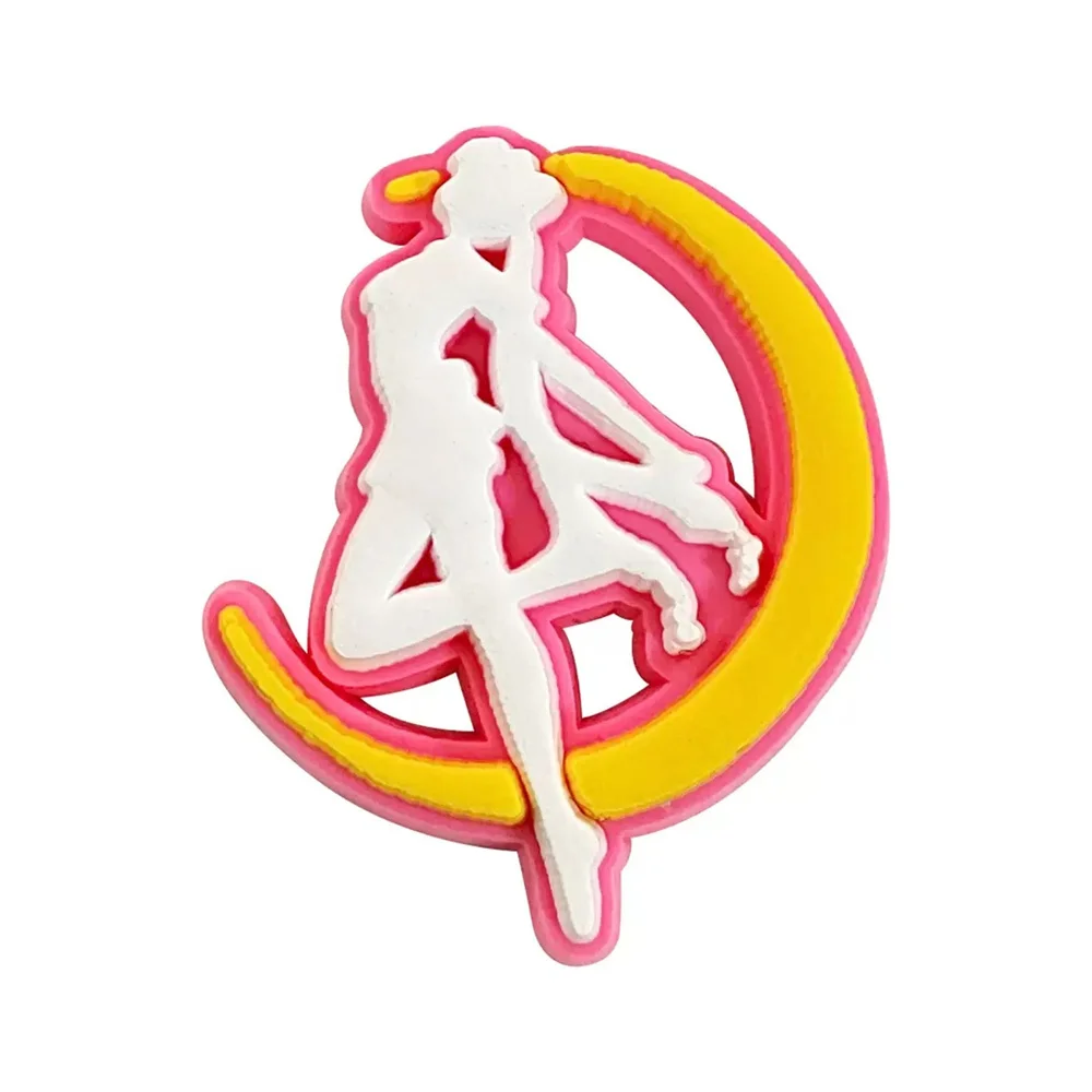 17-25PCS Japanese Anime Shoe Charms Cartoon Shoes Accessories Clogs Sandals Decorations Buckle for Friend Party Gifts