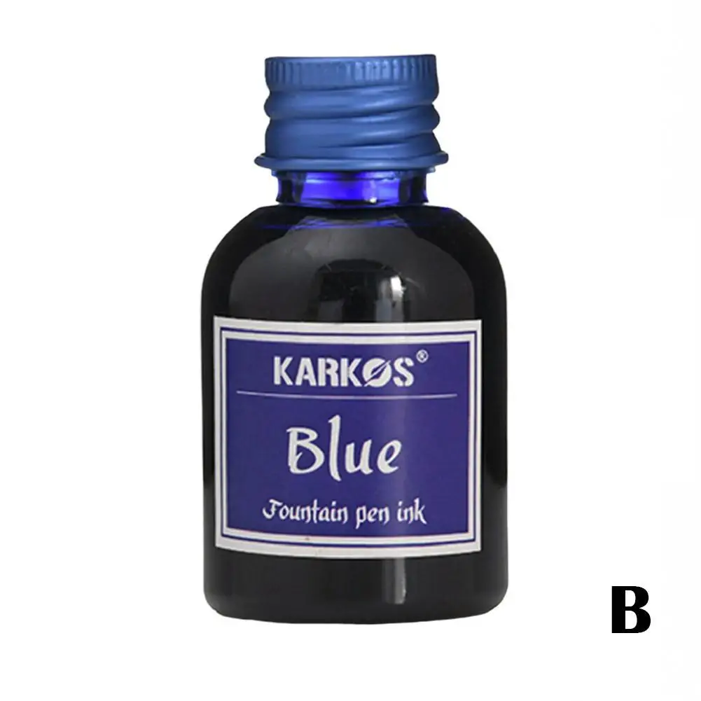 10 Colors 1 Bottle Pure Colorful 30ml Fountain Pen Ink for Refilling Inks Stationery School Office Supplies Dropshipping Tool