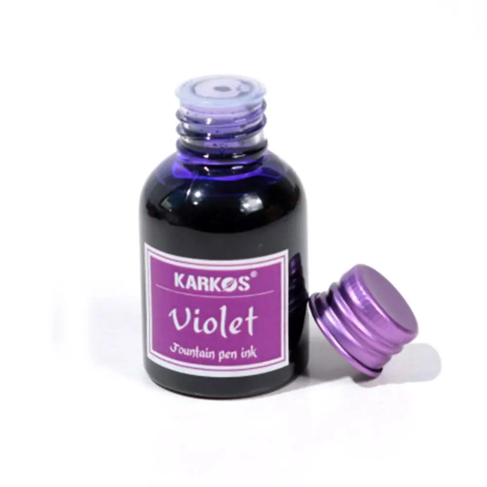 10 Colors 1 Bottle Pure Colorful 30ml Fountain Pen Ink for Refilling Inks Stationery School Office Supplies Dropshipping Tool