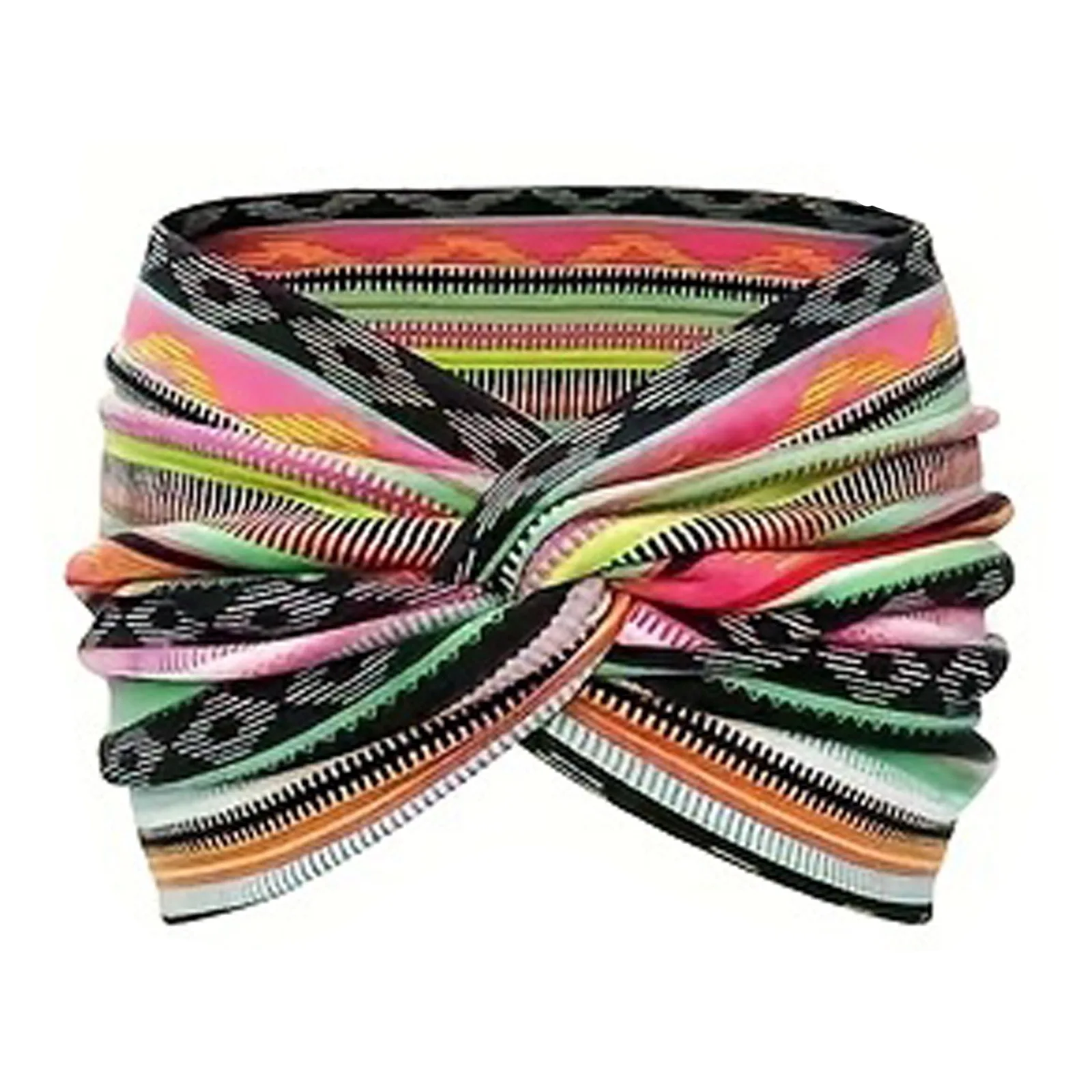 Twisted Wide Headbands for Women Extra Large Turban Workout Headband Fashion Yoga Hair Bands Boho Twisted Thick Hair Accessories