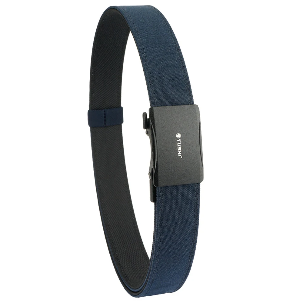 TUSHI New Military Belt for Men Sturdy Nylon Metal Automatic Buckle Police Duty Belt Tactical Outdoor Girdle IPSC Accessories