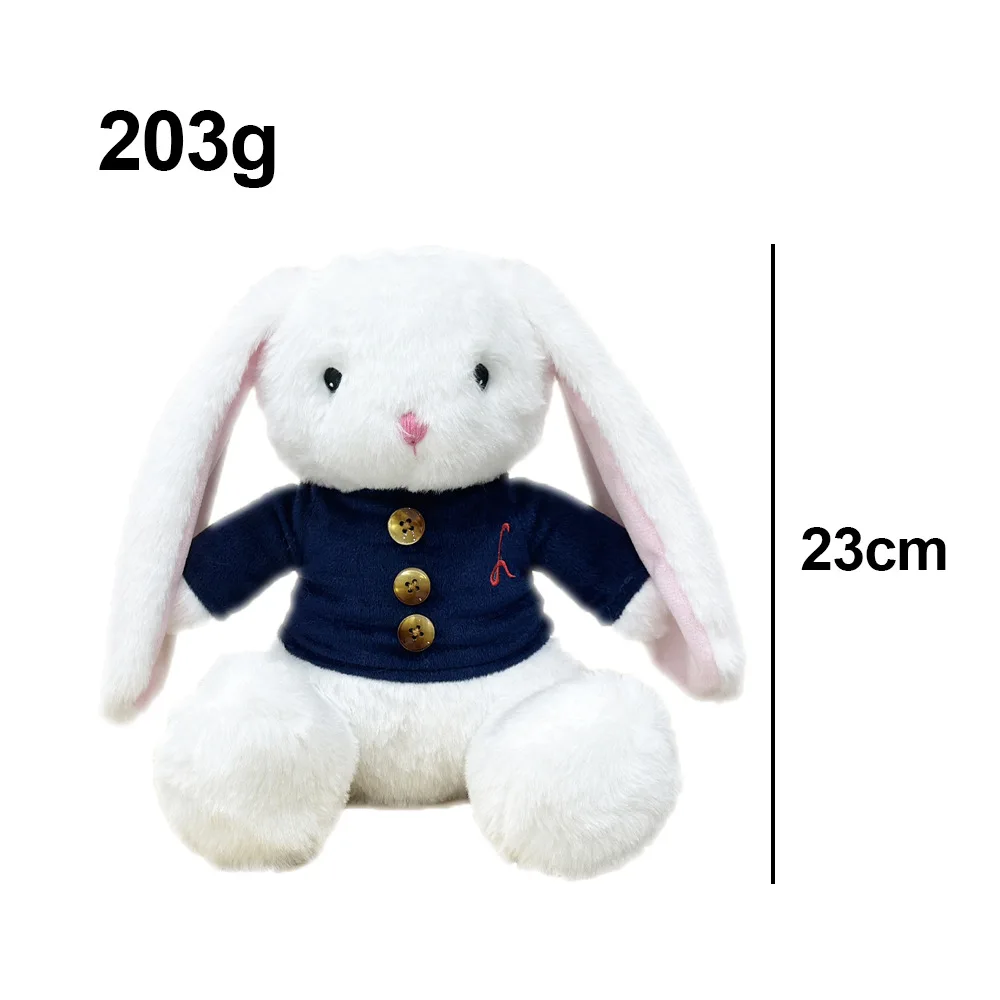 Cute Mei The Bunny Plush Toy Soft Stuffed Long Ears Bunny Doll Sleeping Companion Delicate Home Decoration Kids Gifts