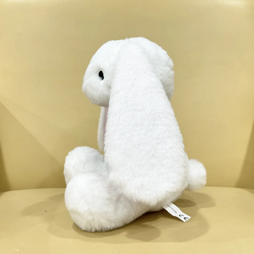 Cute Mei The Bunny Plush Toy Soft Stuffed Long Ears Bunny Doll Sleeping Companion Delicate Home Decoration Kids Gifts