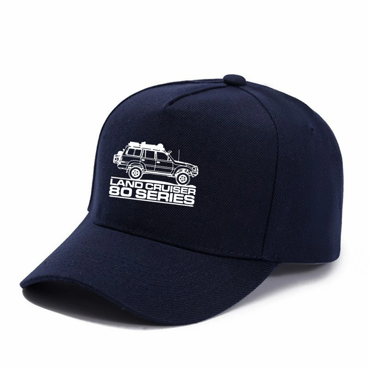Land Cruiser 80 Serles Cross Country Car Adjustable Hat Men's Tide Sunshade Cap Men's Sun Hat Casual And Versatile Baseball Cap
