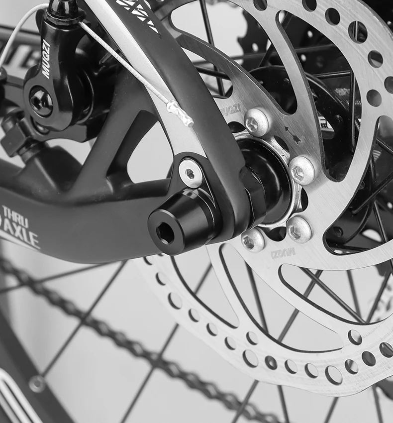 MUQZI Mountain Road Bike Trainer Thru Axle Adapter Conversion Kit Shaft Bike Wheels Quick Release Skewers M12-1.0/1.5/1.75