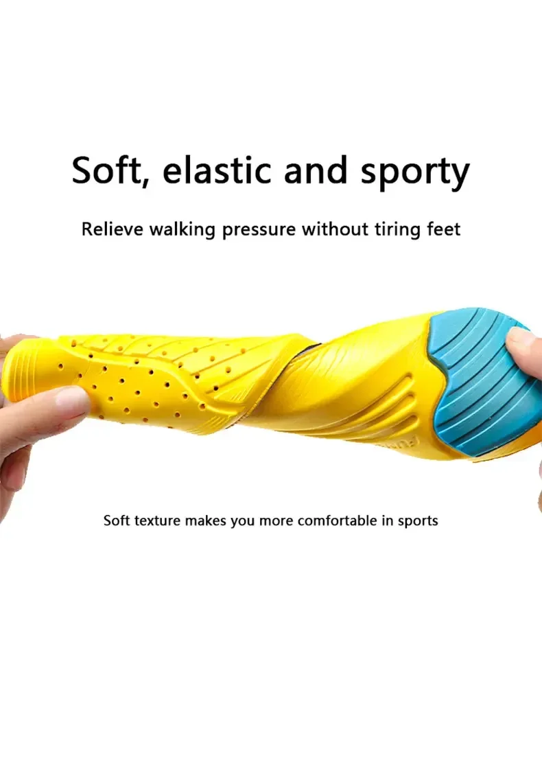 Memory Foam Insoles Sports Midsole Sweat-absorbent Insoles Sneaker Insert Breathable Deodorization Insole Shoe Accessories 1Pair
