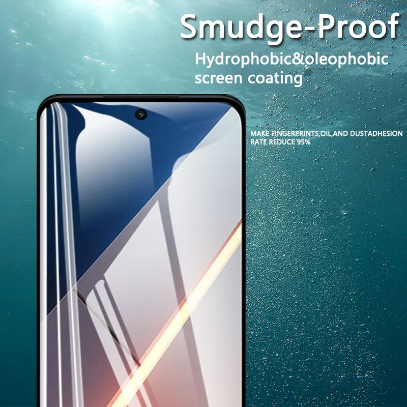 1-4PCS Screen Protector For Xiaomi Poco M7 4G M 7 Tempered Glass Crystal 9H High Aluminum Anti Scratch Case Friendly Fingerprint