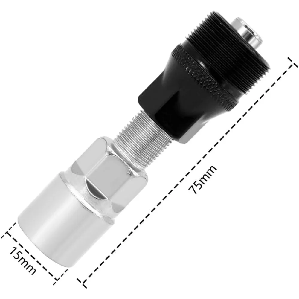 Compact Crank Puller and Bike Bottom Bracket Removal Tool kit-Remover Tool for Square Taper Bottom Bracket, Extractor for Crank