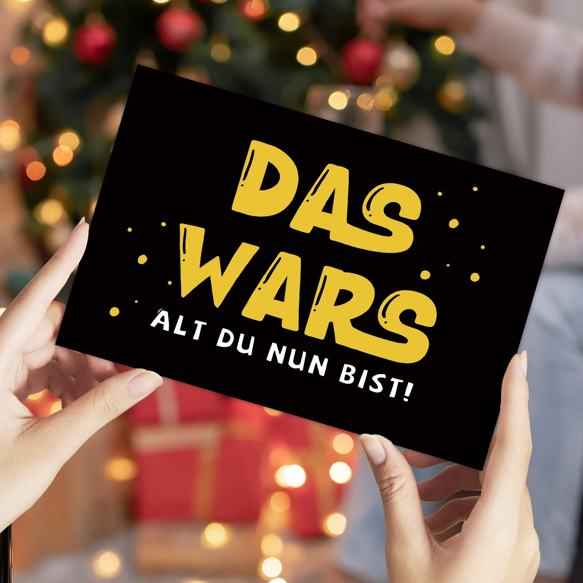 1pc German Birthday Greeting Card With Envelope-'das Wars Alt Du Nun Bist!',Fun Gift For Party,Keepsake Card For Coworker,Friend