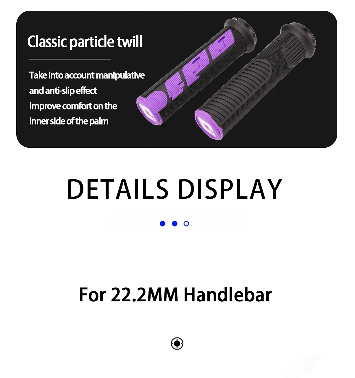 ODI RG98 MTB Grips Anti-Slip Bike Handlebar Cover Comfotable Cycling Rubber Cycling Cuffs Shock-absorbing Bicycle Accessories