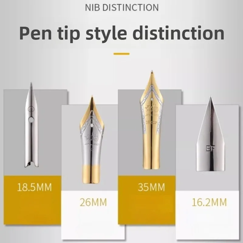 1PC JINHAO Fountain Pen Iridium Replaced EF/F/M Nib For 9019/X159/82/82 mini/100/9056/9036 Office School Supplies Stationery