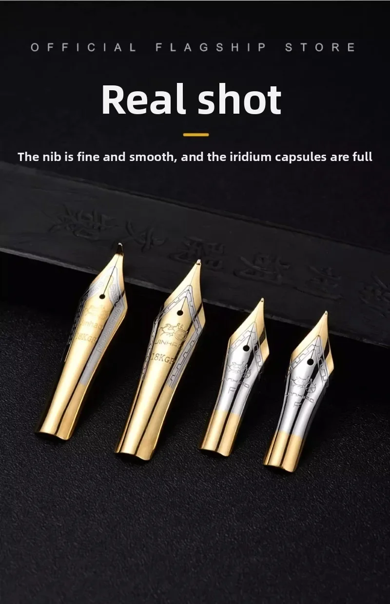 1PC JINHAO Fountain Pen Iridium Replaced EF/F/M Nib For 9019/X159/82/82 mini/100/9056/9036 Office School Supplies Stationery
