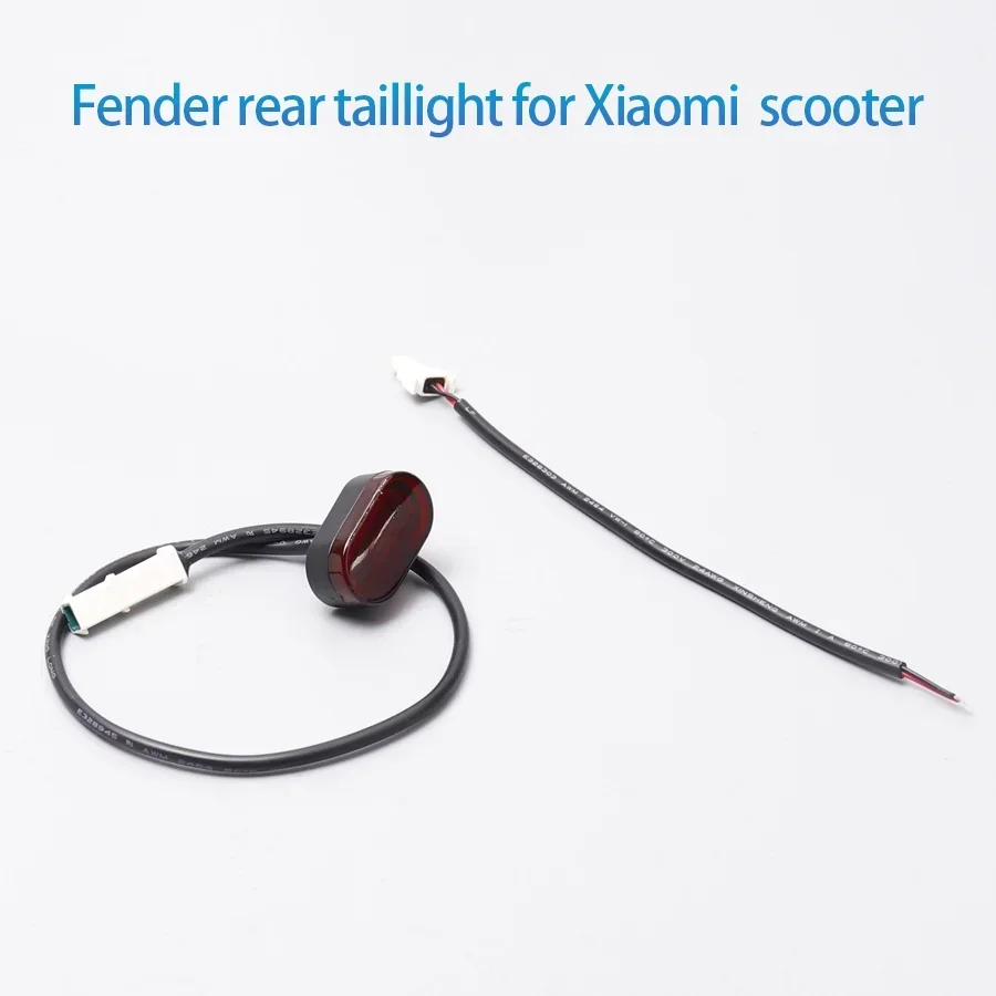 Rear Fender for Xiaomi M365 Pro Electric Scooter Short Ducktail Back Wing Taillight for Mijia Mi 3 1S Rear Mudguard Accessories
