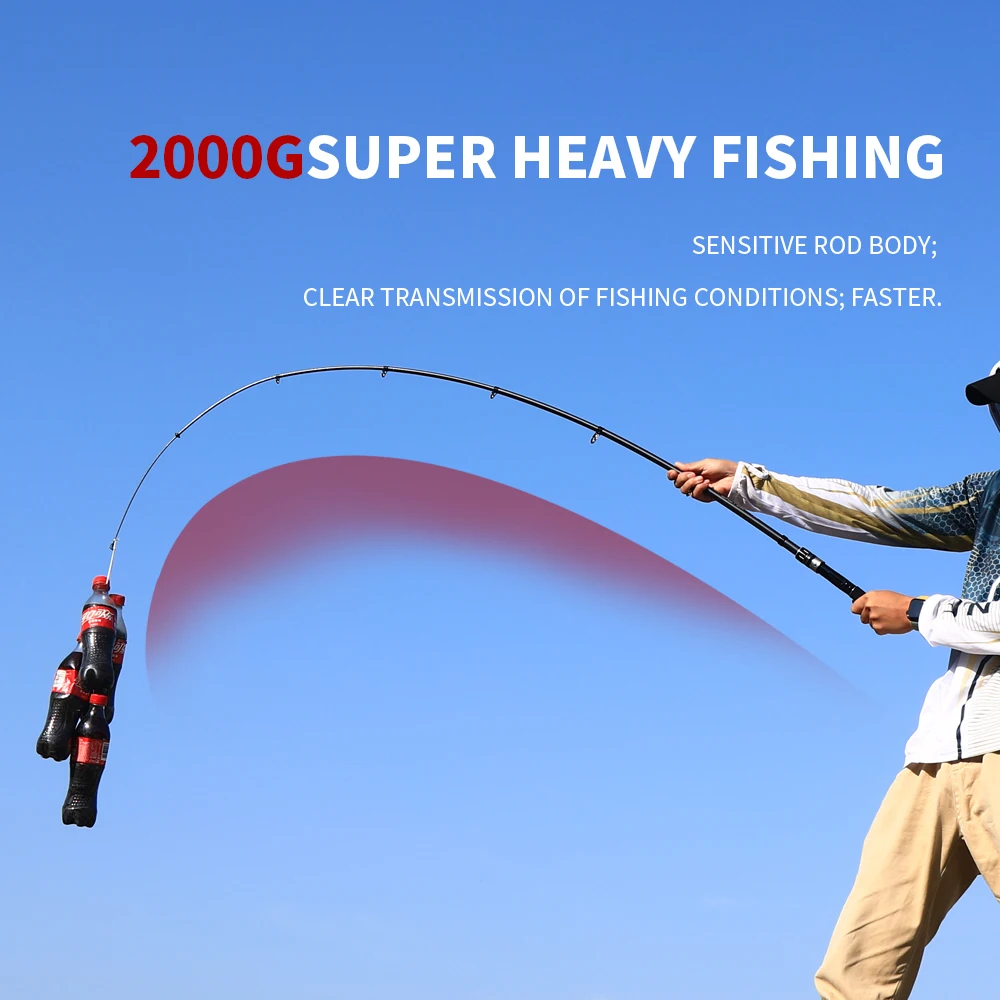 Telescopic Lure Fishing Rod 1.5M-2.4M Carbon Spinning Sea Pole Freshwater Saltwater Fishing Equipment Pesca Fishing Accessories