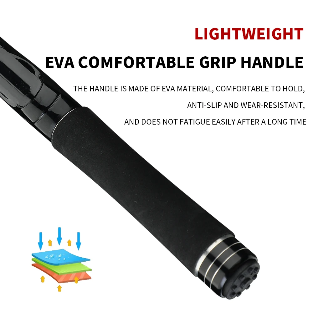 Telescopic Lure Fishing Rod 1.5M-2.4M Carbon Spinning Sea Pole Freshwater Saltwater Fishing Equipment Pesca Fishing Accessories