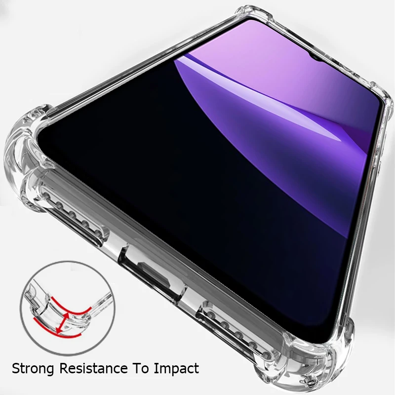 Ultra Thin Clear Phone Case For Xiaomi Redmi 15C 14C 13C 12 14R 13R A5 A1 Plus + A2 A3 A3x A4 13 14 15 R 5G 4G Soft Transparent