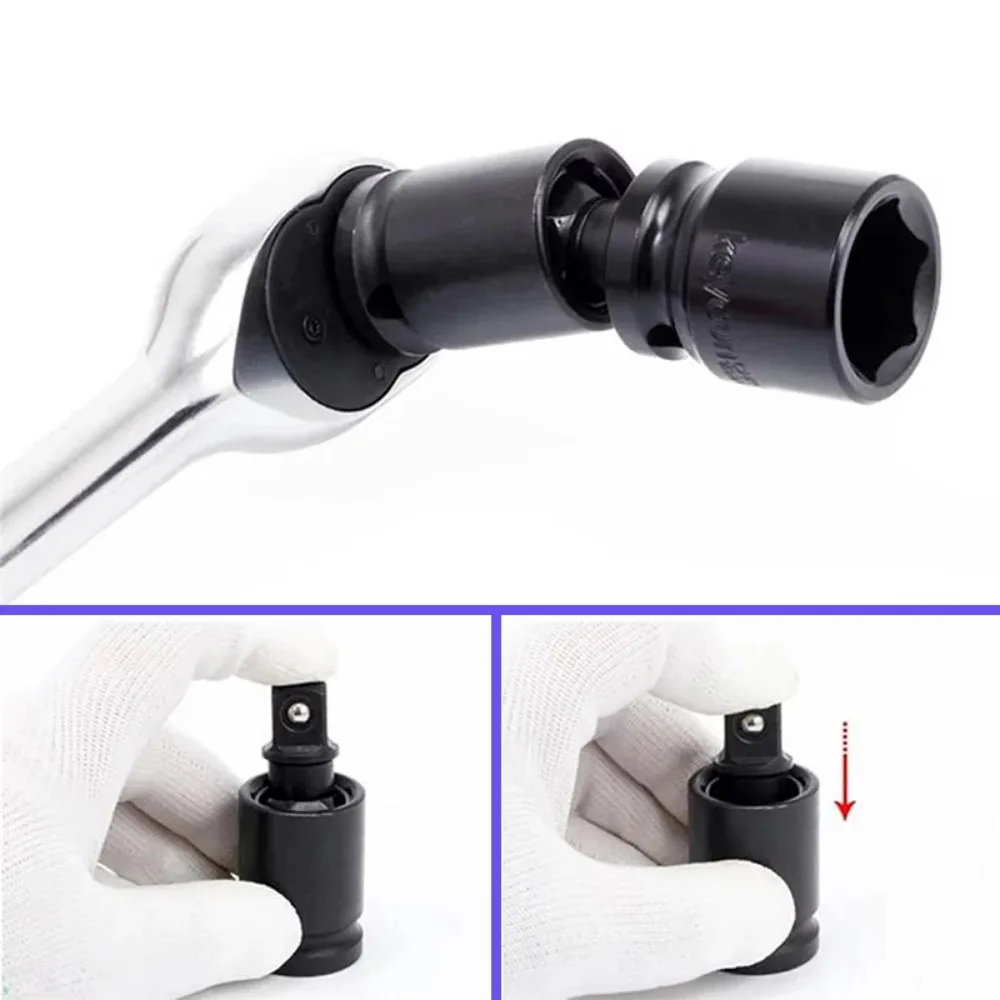 Socket Convertor Adaptor 1/2 To 3/8 3/8 To 1/4 3/4 To 1/2 Air Wrench Joints Ratchet Drive Adapter Socket Adaptor Repair Tools