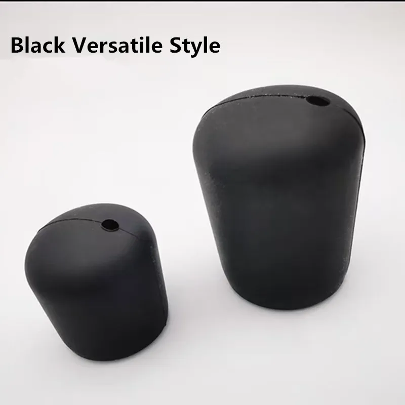 Fishing Rod End Cap Fishing Rod Handle Protective Case Silicone Lure Rod Bottom Protector Fishing Accessories