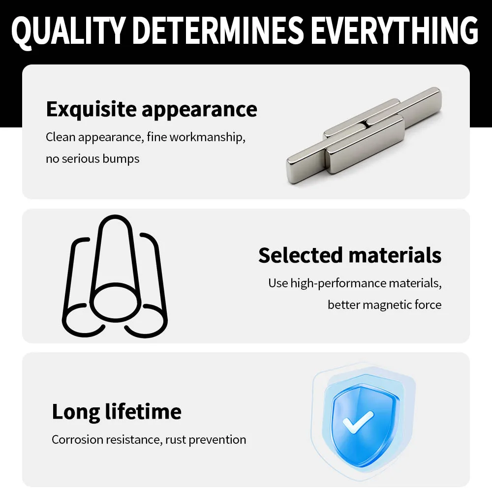 30x10x4mm Powerful Neodymium Magnet N35 NdfeB Permanent Magnetic imanes Block Super Strong Fridge Magnets DIY