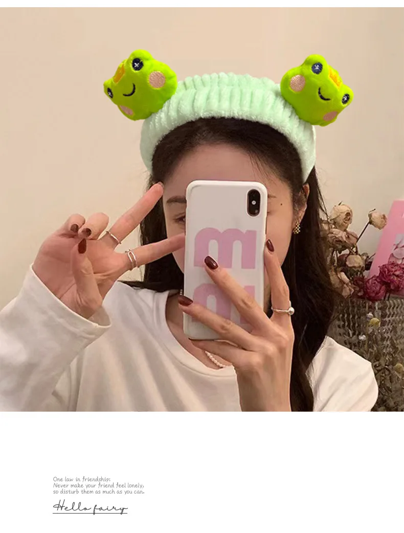 Face washing special Internet celebrity headband for Women, Soft Comfort Elastic Headband, Workout Daily Casual Evening Gift