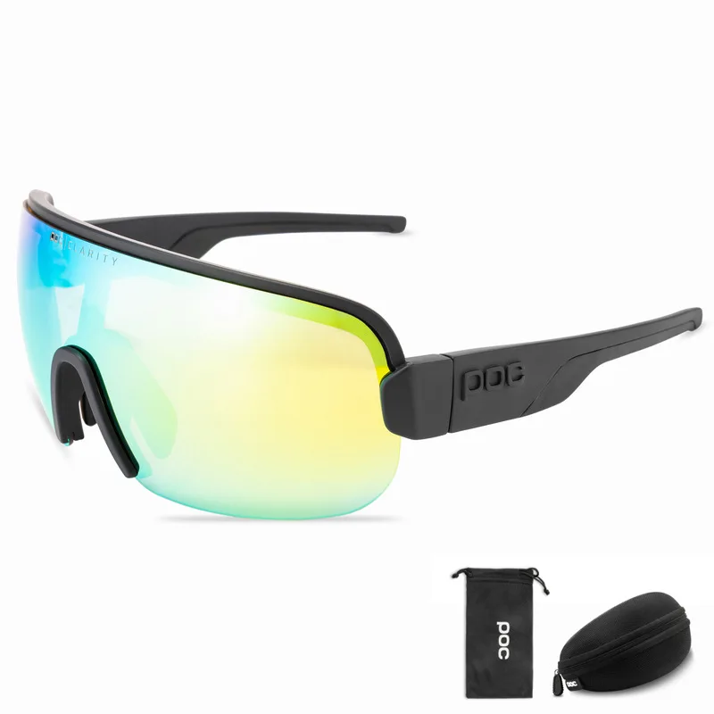 POC AIM Bicycle riding sports glasses.Fully coated running and hiking sunglasses MTB Road Cycling Eyewear Glasses protection eye