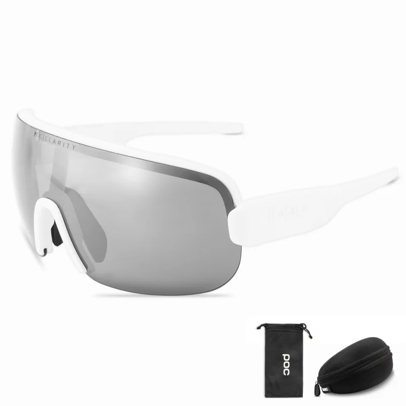 POC AIM Bicycle riding sports glasses.Fully coated running and hiking sunglasses MTB Road Cycling Eyewear Glasses protection eye