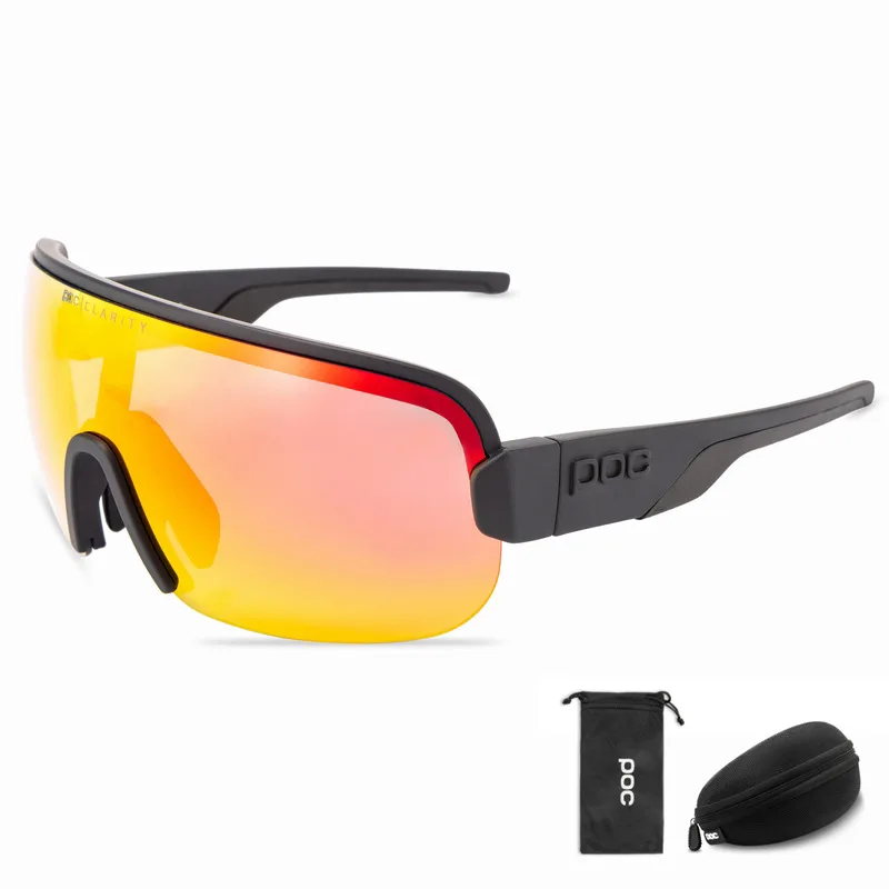 POC AIM Bicycle riding sports glasses.Fully coated running and hiking sunglasses MTB Road Cycling Eyewear Glasses protection eye