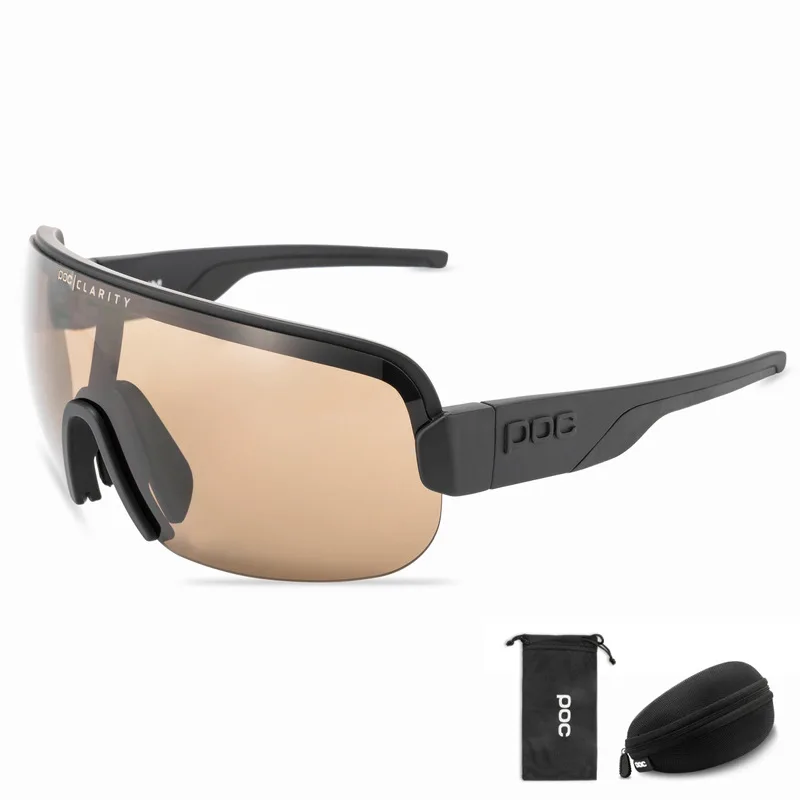 POC AIM Bicycle riding sports glasses.Fully coated running and hiking sunglasses MTB Road Cycling Eyewear Glasses protection eye
