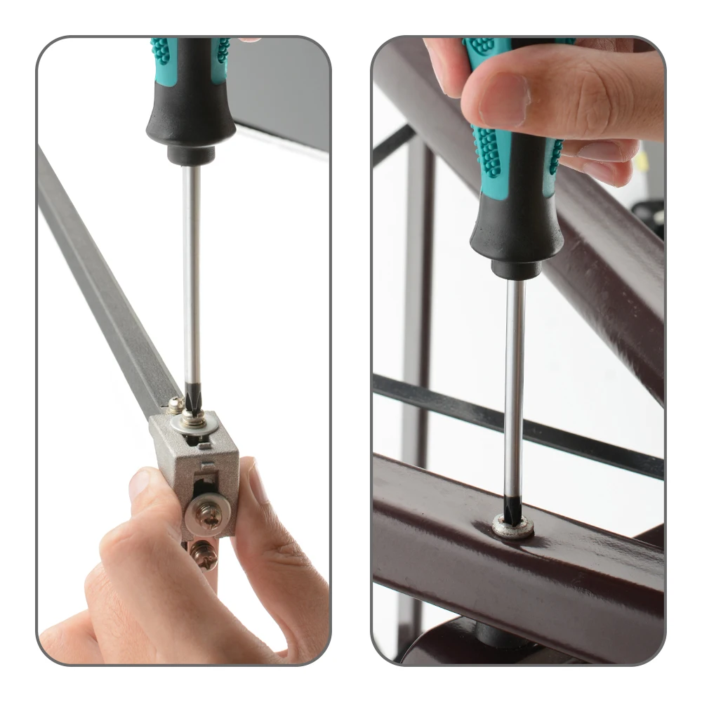 1PCS Flat Cross Screwdriver Type 3mm PH/SL Head Magnetic Screwdriver Household Basic Anti Slip Manual Screw Drive Tool