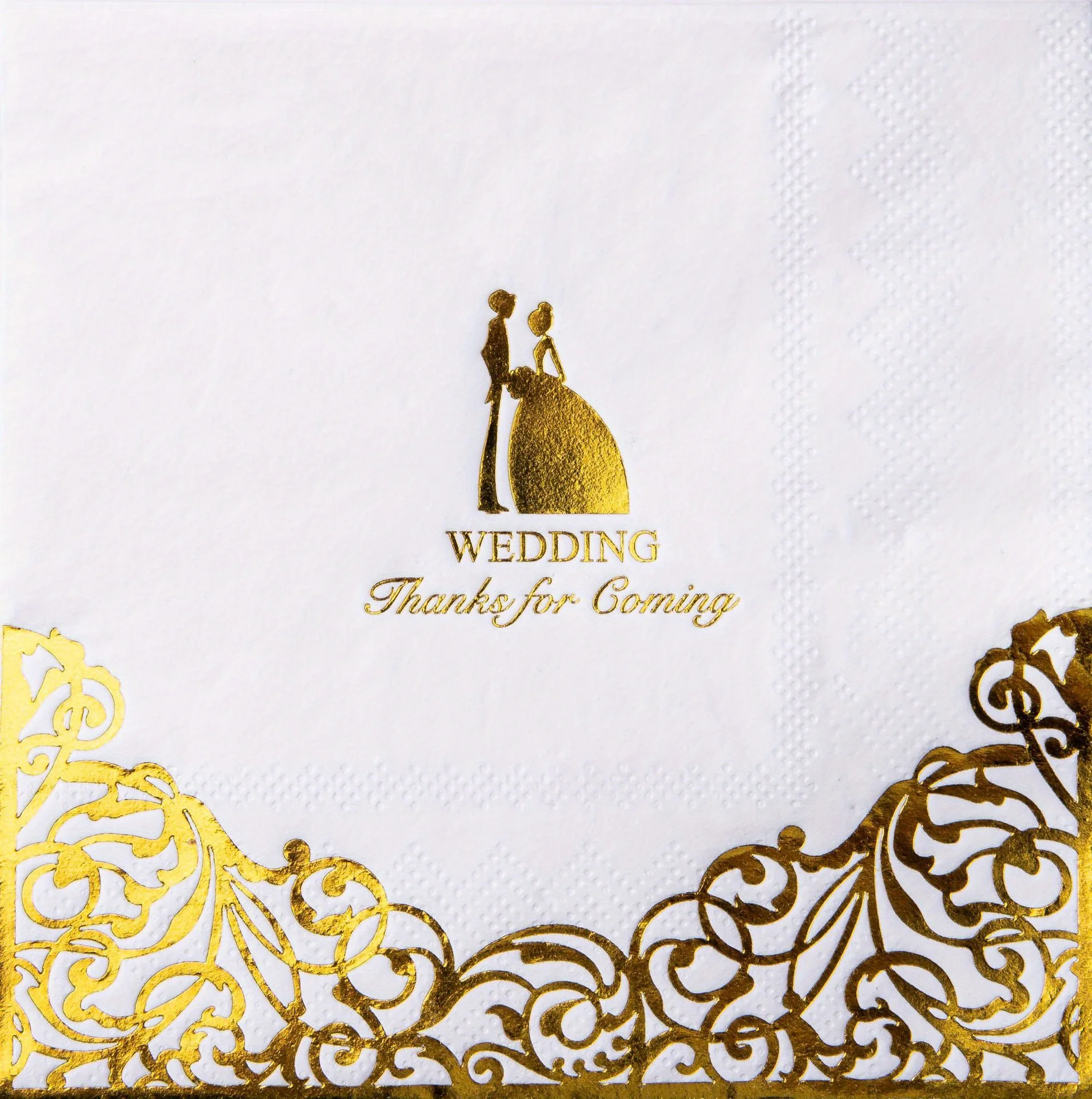 50/100 Pcs, Wedding Napkins Cocktail Beverage Napkins for Party Decorations, Cake Dessert Table Decorations Supplies
