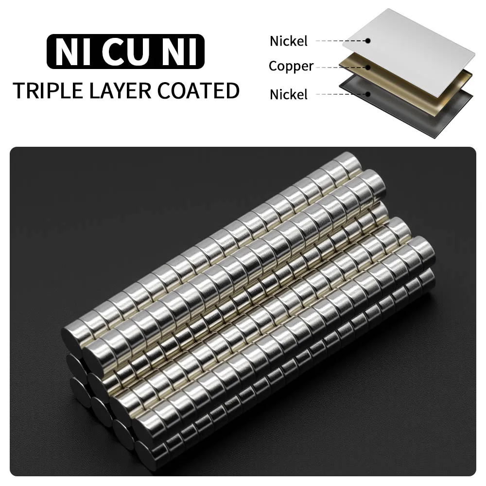 5x3mm Powerful Neodymium Magnet N35 NdfeB Permanent Magnetic imanes Round Super Strong Fridge Magnets DIY