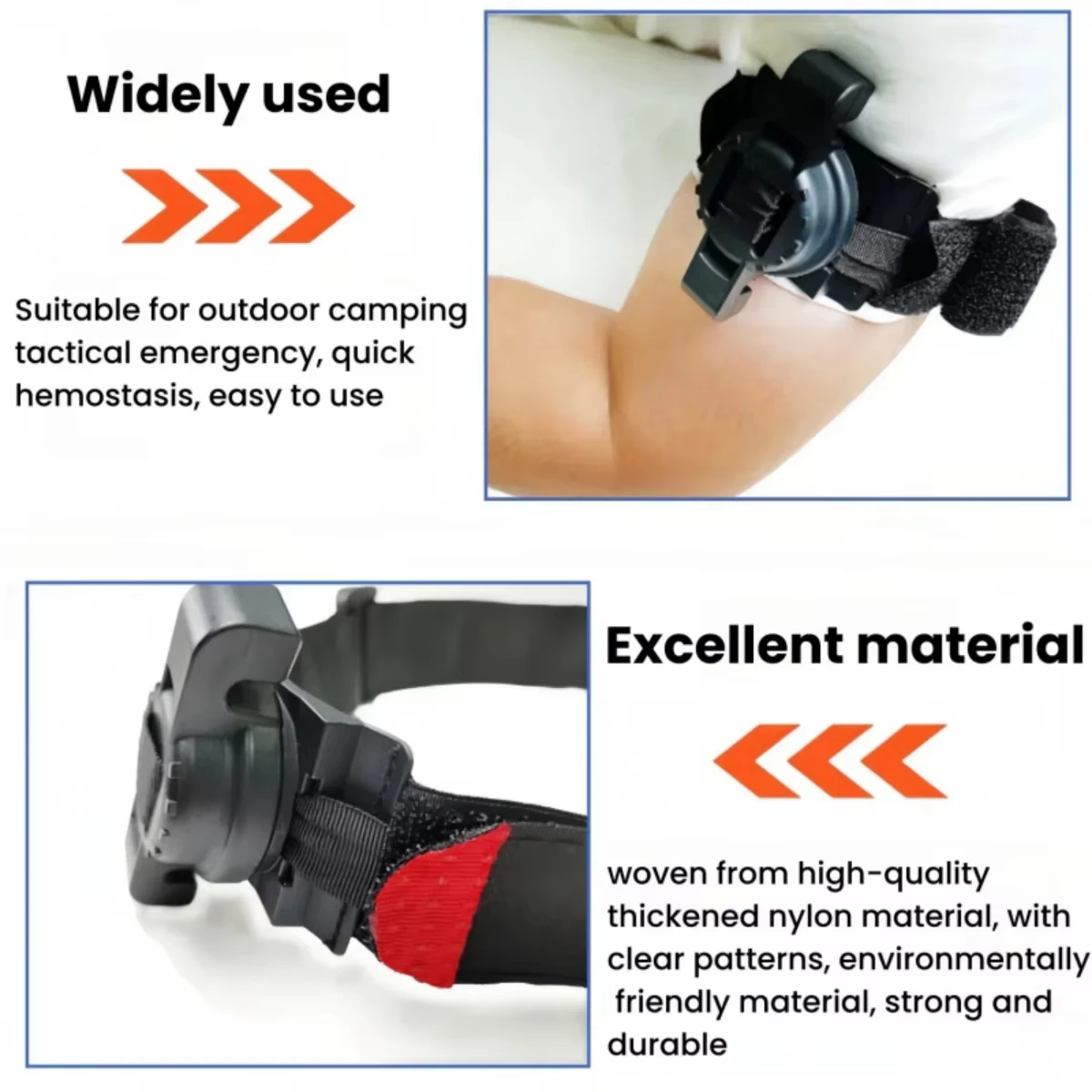 Military Tactical Tourniquet Professional Grade Windlass First Aid Kit for Survival Camping Emergency CAT Tourniquet