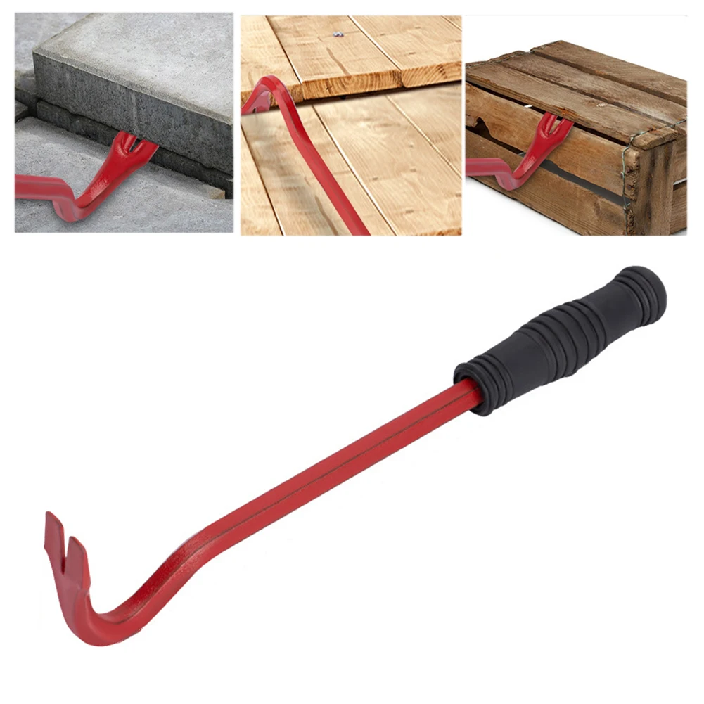 1pc Heavy Duty Nail Puller Crowbar Small Angled Pry Bar For Construction Car Repair Tool Removal Hand Tools