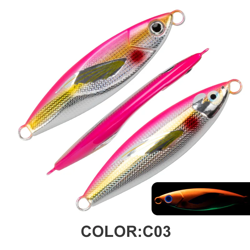 TEASER J116 250g 300g 400g 500g 600g Deepsea Big Game Trolling Vertical Jig Butterfly Offshore Metal Jigging Sinking Stick Lure