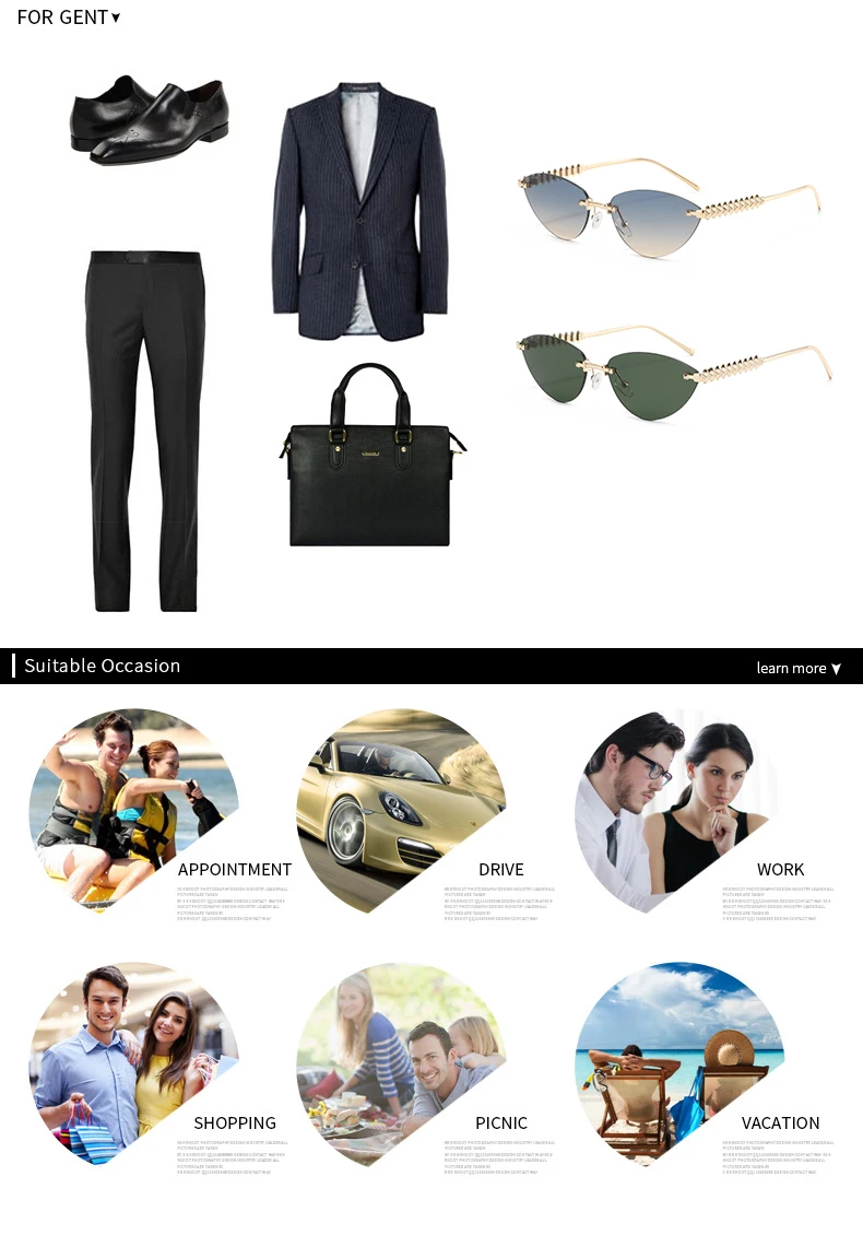 Cycling 1/2pcs Frameless Metal Cat Eye Fashion Sunglasses Triangle Rivets Personalized Women's Sunglasses Outdoor Travel Eyewear