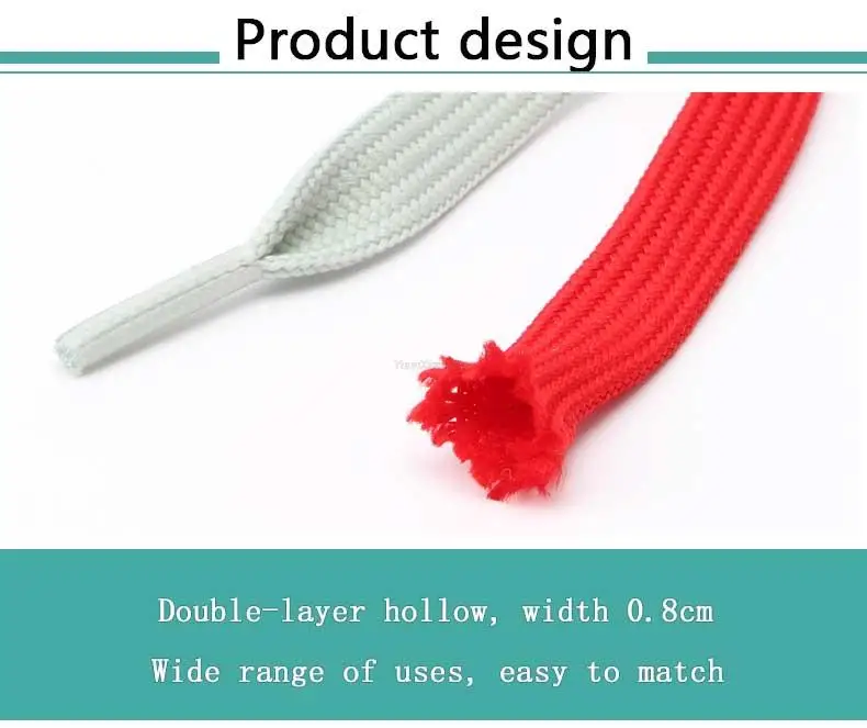 1Pair Sneakers Shoelaces Shoes Accessories Laces for Shoes Unisex Flat Shoe Laces Shoe Strings Shoelaces Af1