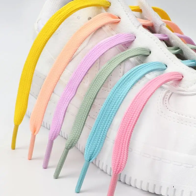 1Pair Sneakers Shoelaces Shoes Accessories Laces for Shoes Unisex Flat Shoe Laces Shoe Strings Shoelaces Af1