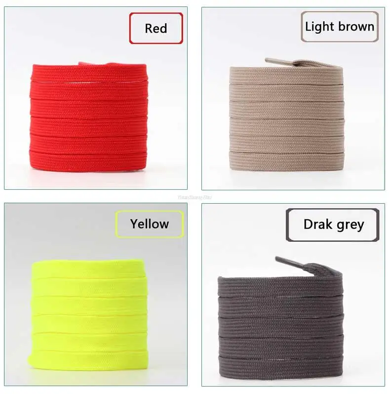 1Pair Sneakers Shoelaces Shoes Accessories Laces for Shoes Unisex Flat Shoe Laces Shoe Strings Shoelaces Af1