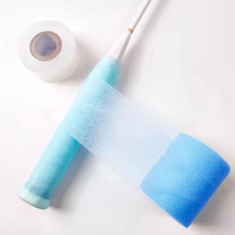 Athletic Sponge Pre Wrap Tape Racket Grip Priming Cushioning Tape Sweat Absorbing Bandage Anti-slip Tennis Badminton Grip Tape